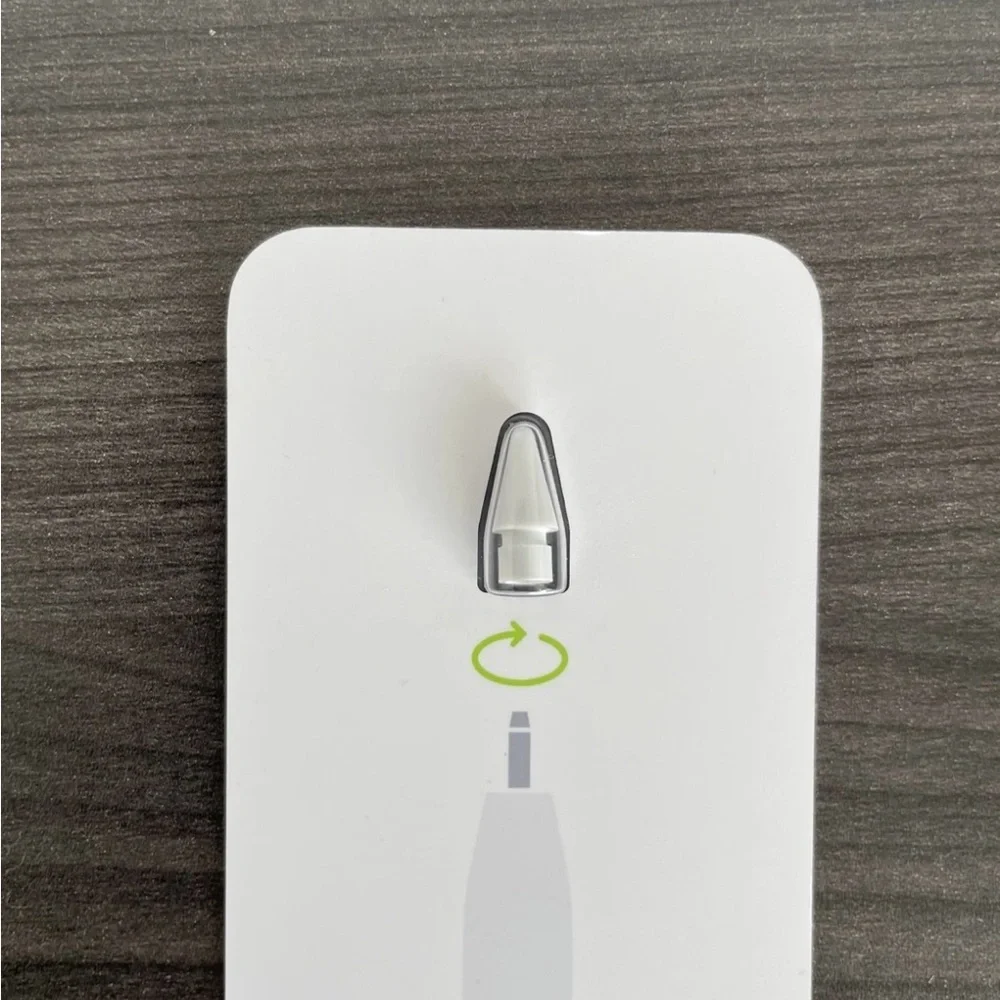 Apple Pencil Replacement Tip & 2 Lightning Cable Charging Adapters